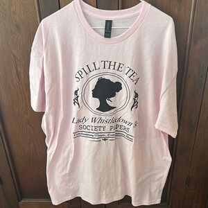 Pink Bridgerton Graphic T-Shirt